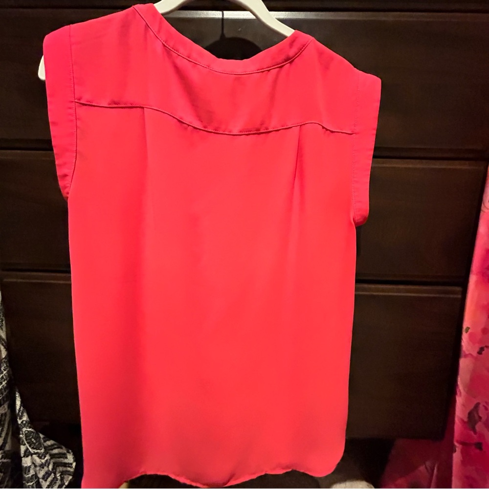 J Crew Coral Blouse